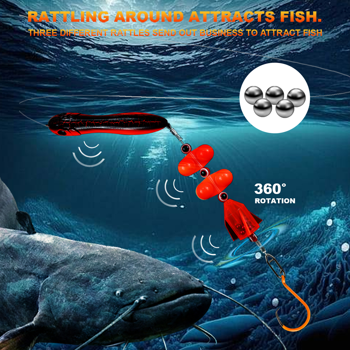 3pcs Catfish Rigs – ZYZHE Fishing Gear Store