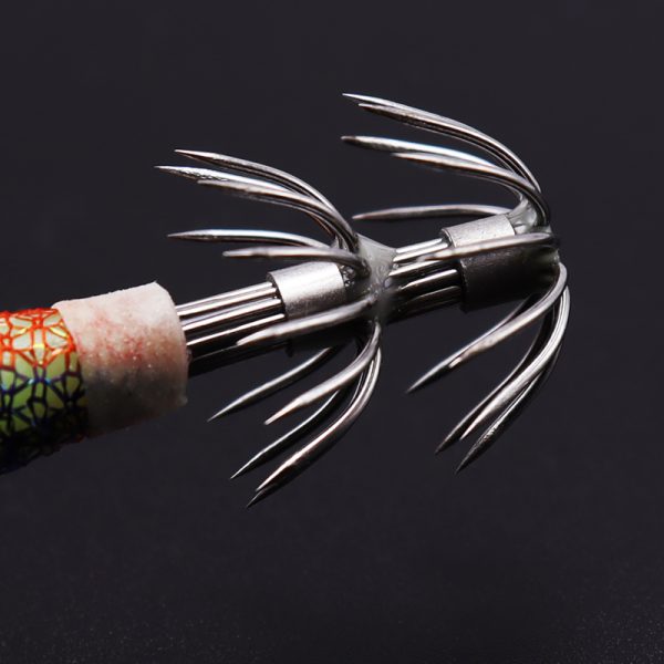5pcs Luminous Wooden Shrimp Bait - Image 4