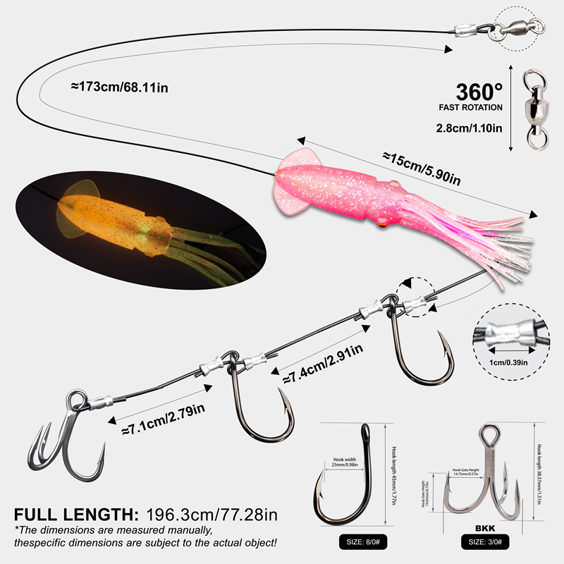 fish play dead to lure prey Lee Lures 7.5