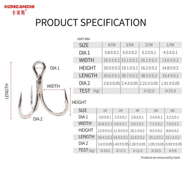 Rust-proof Treble Hook - Image 2