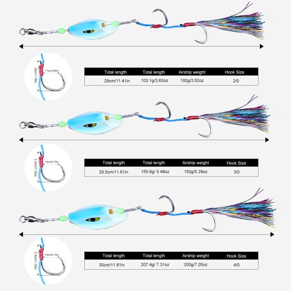 Deep Sea Fishing JIG String Hook Rigs - Image 2