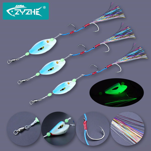 Deep Sea Fishing JIG String Hook Rigs