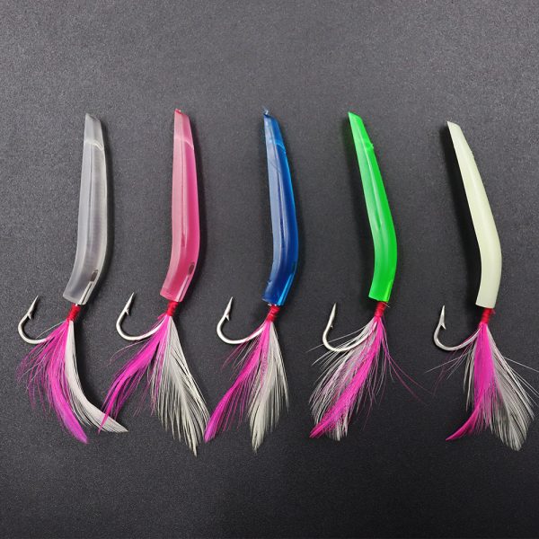 Boat Trolling Fishing Bowhorn Hooks - 图片 9