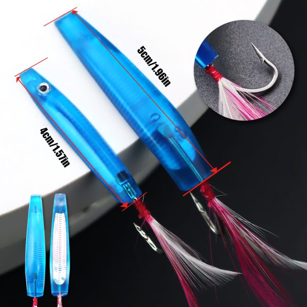Boat Trolling Fishing Bowhorn Hooks - 图片 2