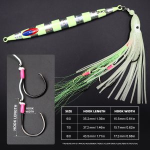 Sea Fishing JIG String Hooks