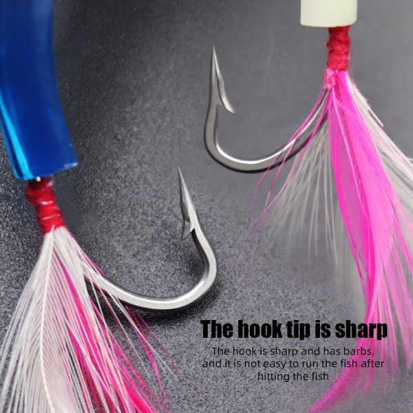 Boat Trolling Fishing Bowhorn Hooks - 图片 4