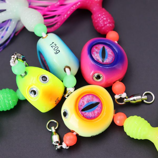 Saltwater Fishing JIG Octopus String Hooks - 图片 7