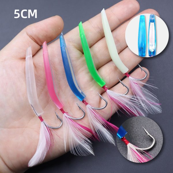 Boat Trolling Fishing Bowhorn Hooks - 图片 6