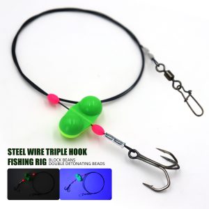 Fishing Leader Treble Hook