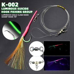 Single Circle Hooks Bait Rigs