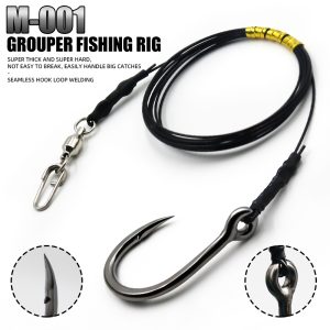 Sea fishing leader hook