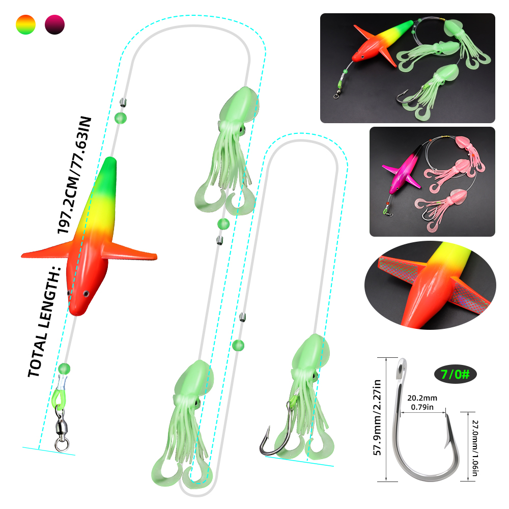 Sea Boat Trolling Fishing Bait - Image 2