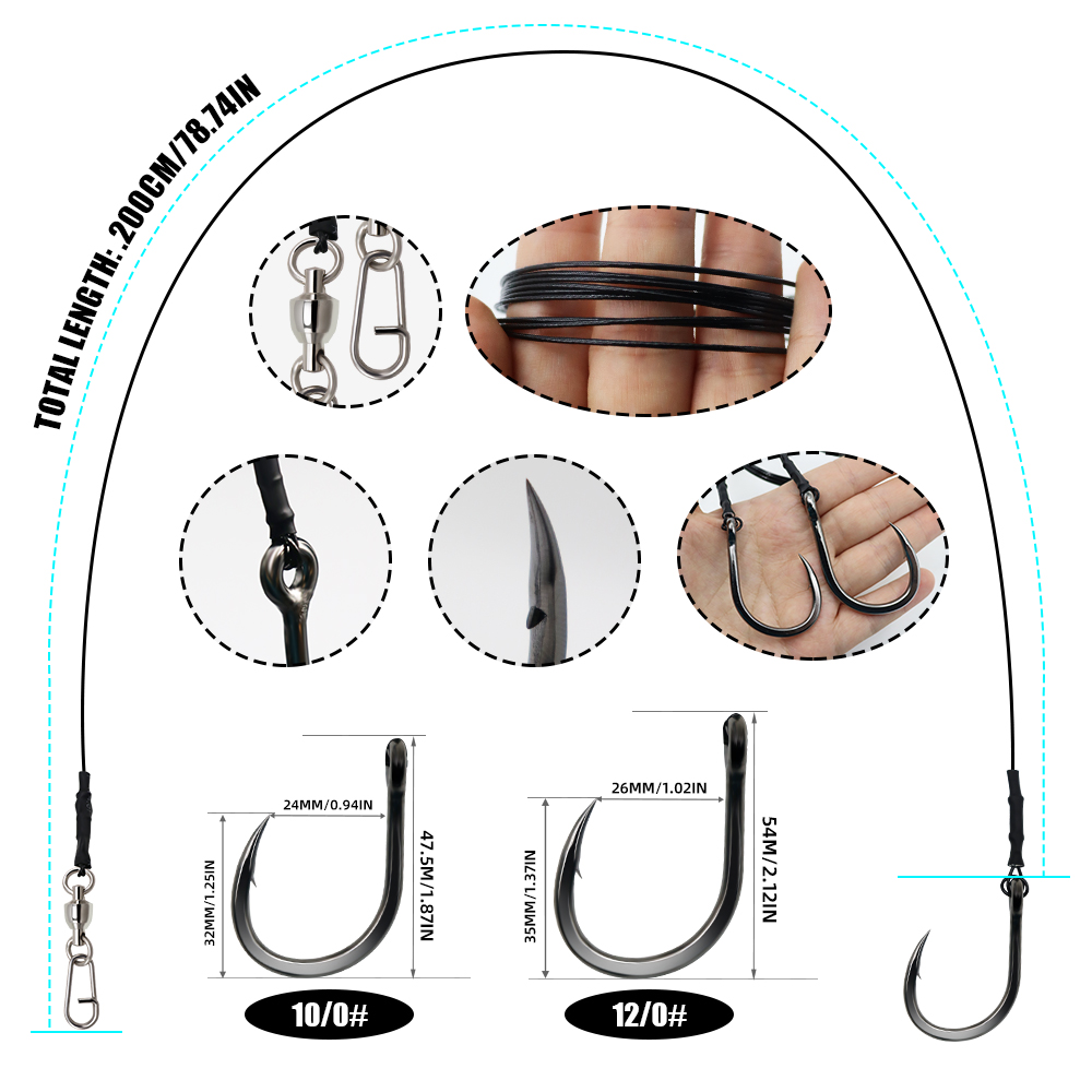 Sea fishing leader hook - Image 2