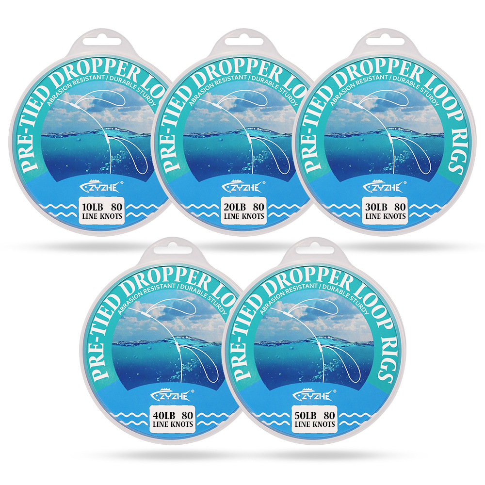 Pre-Tied Dropper Loop Rigs. Fishing Line Spool - Image 7