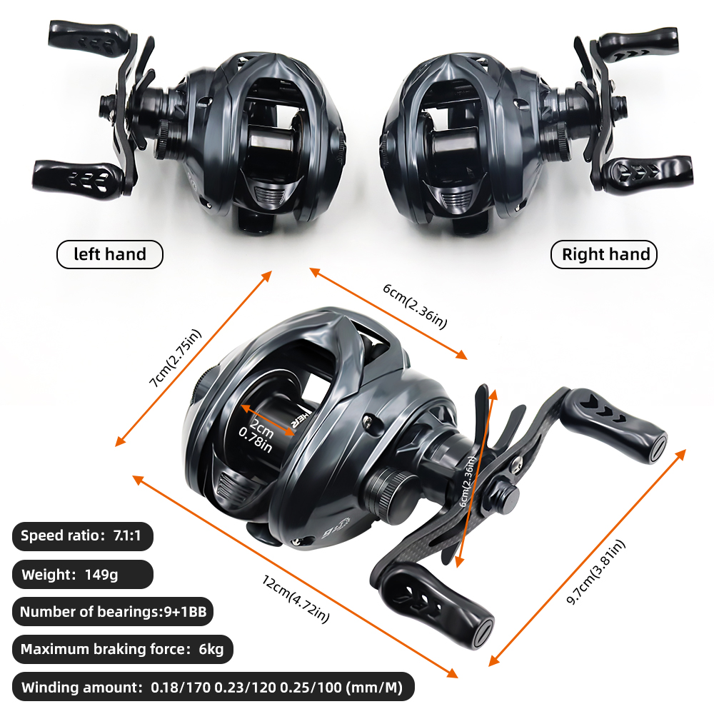 DC Series Fishing Reel - Image 2