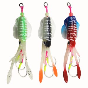 Sea Fishing Soft Bait With 60G JIG Bkk Hook
