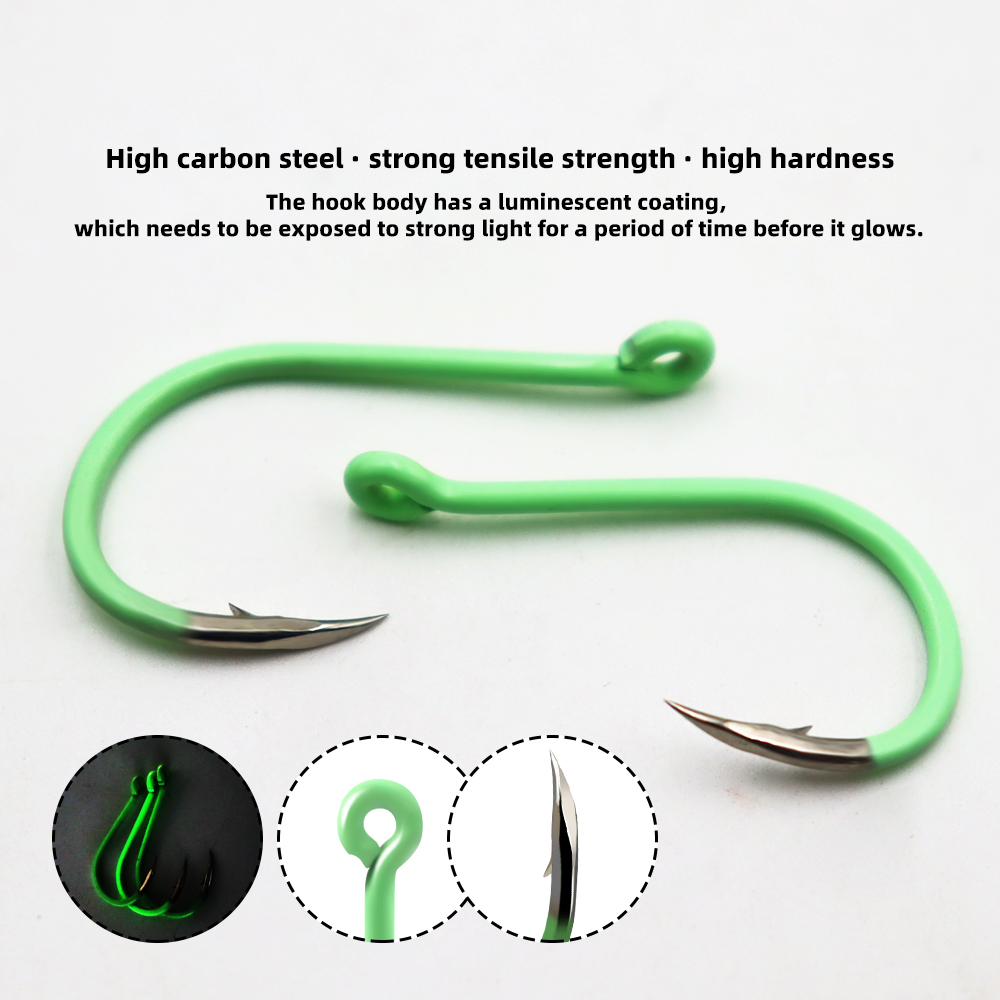 Glow in dark Circle Chinu Hook - Image 7