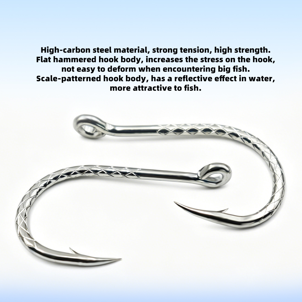 Scaly Patterns Fishing Chinu Hook - Image 5