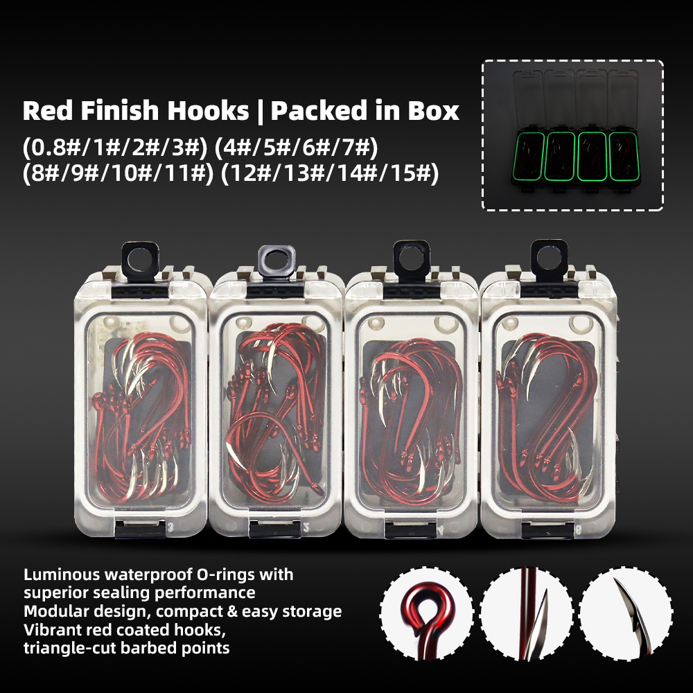 Red Chinu Hook with Storage Box - Image 2