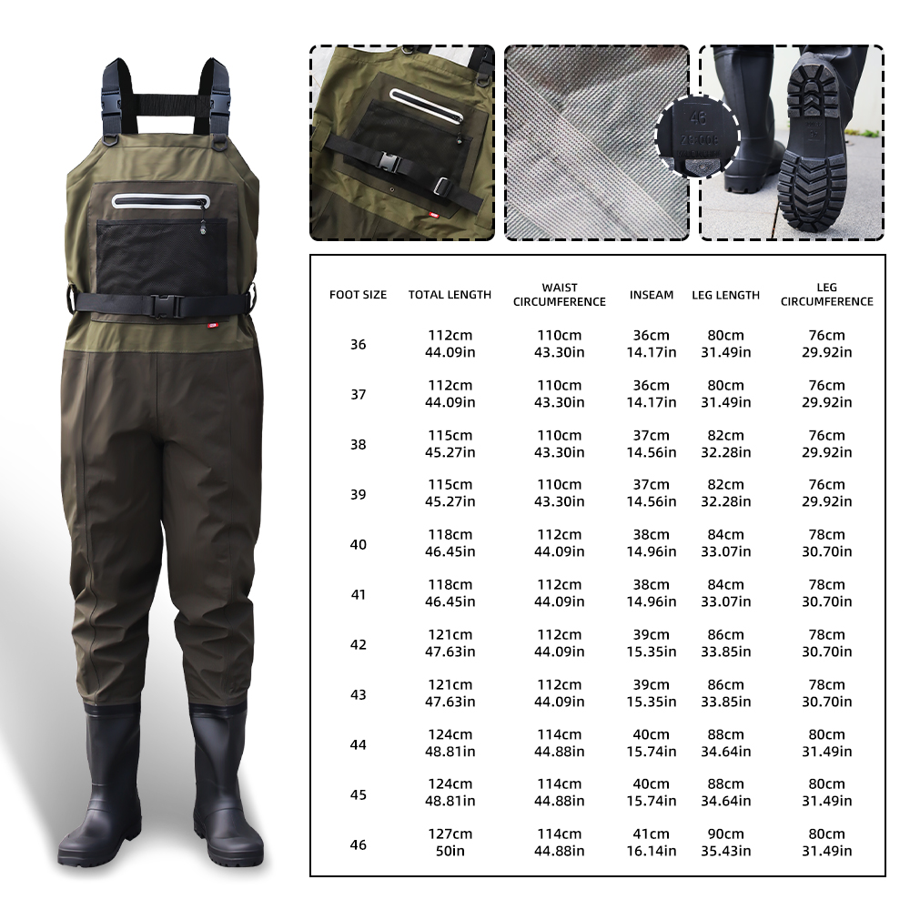Fishing wading pants - 图片 3