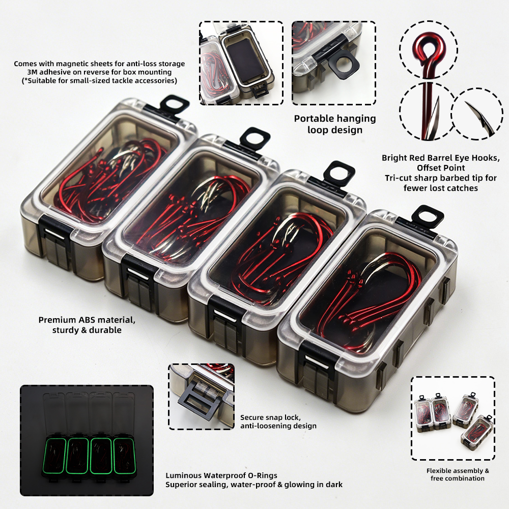 Red Chinu Hook with Storage Box - Image 5