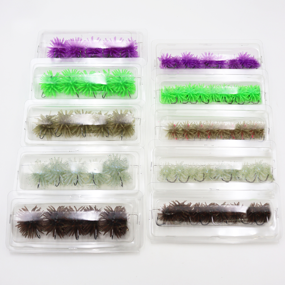 Sea Fishing Urchin Lure with Hooks - 图片 12