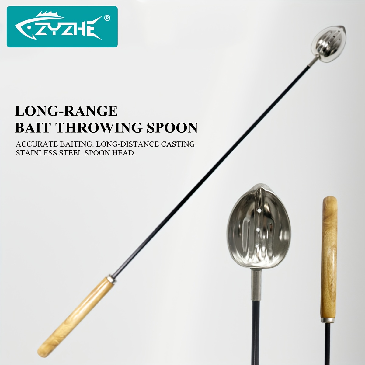 Wooden Handle Bait Thrower - 图片 2