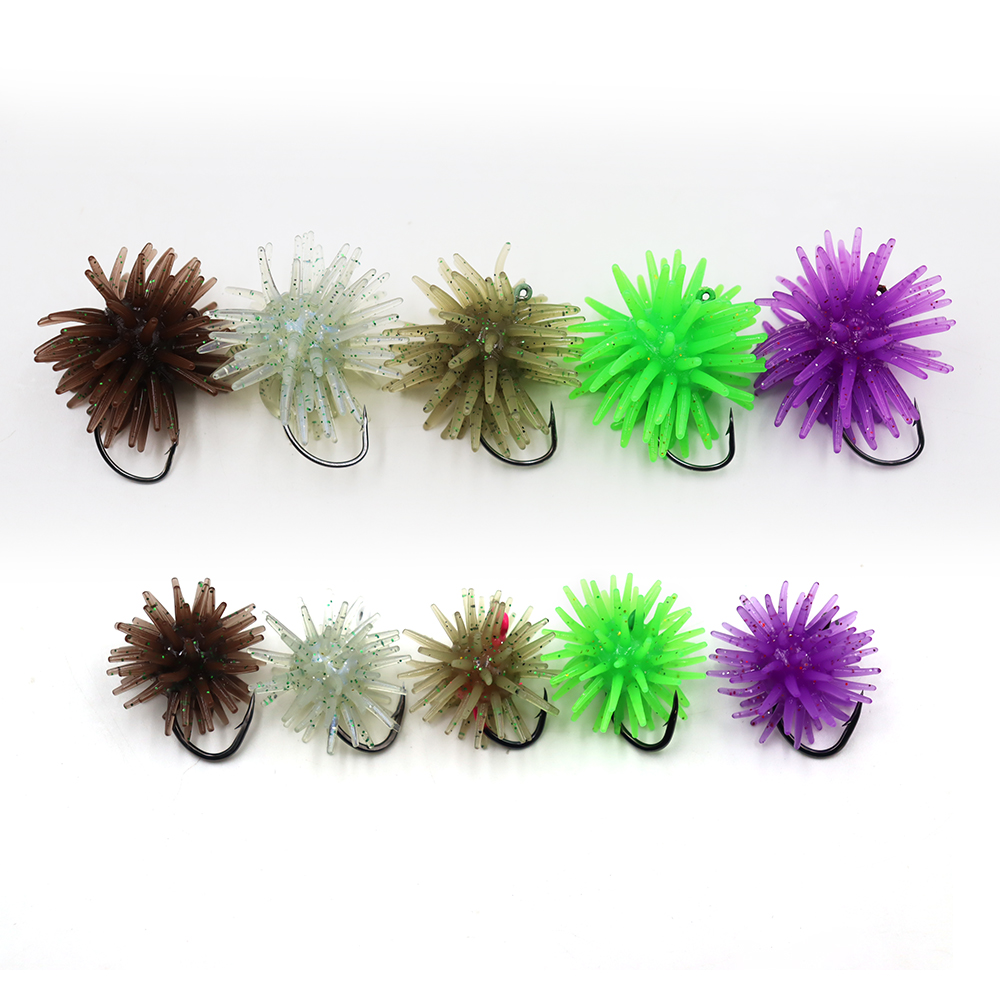 Sea Fishing Urchin Lure with Hooks - 图片 5
