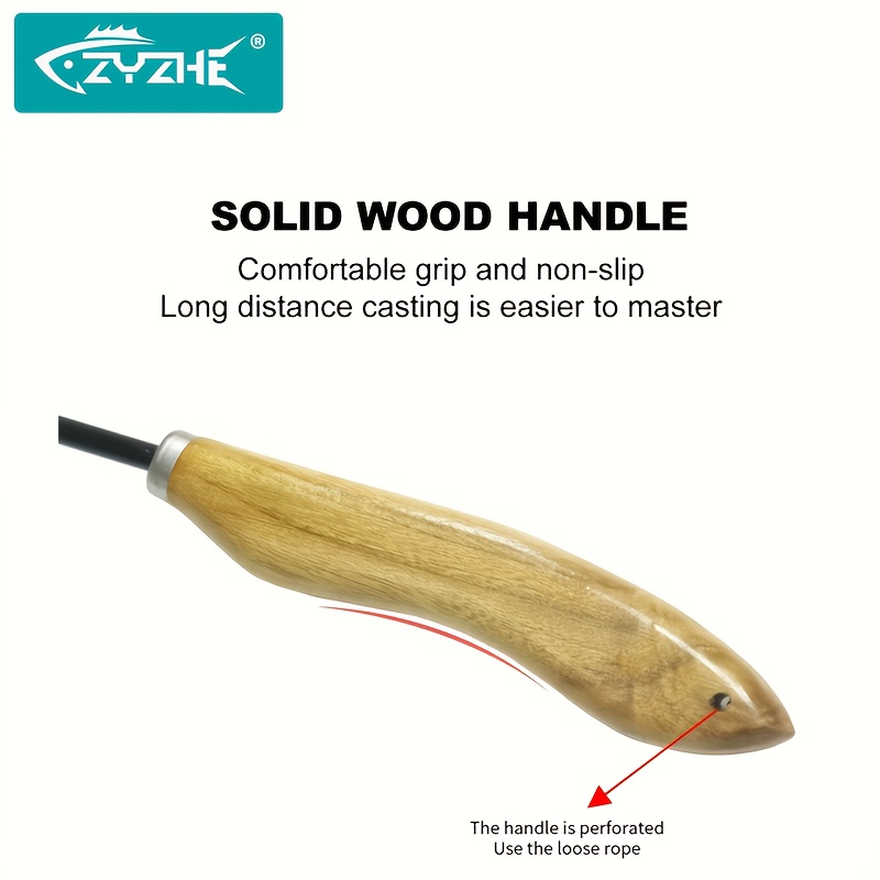 Wooden Handle Bait Thrower - 图片 7