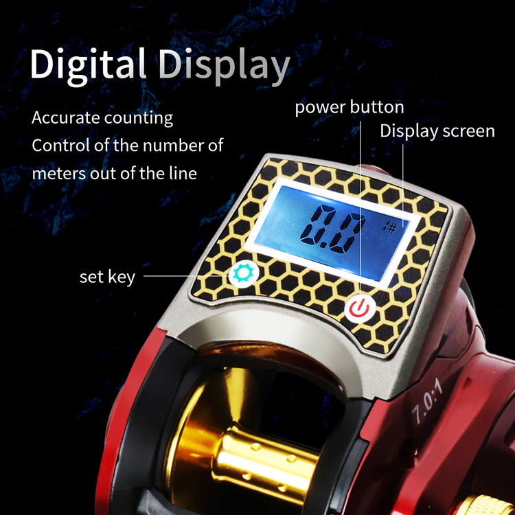 Digital display fishing wheel - 图片 6