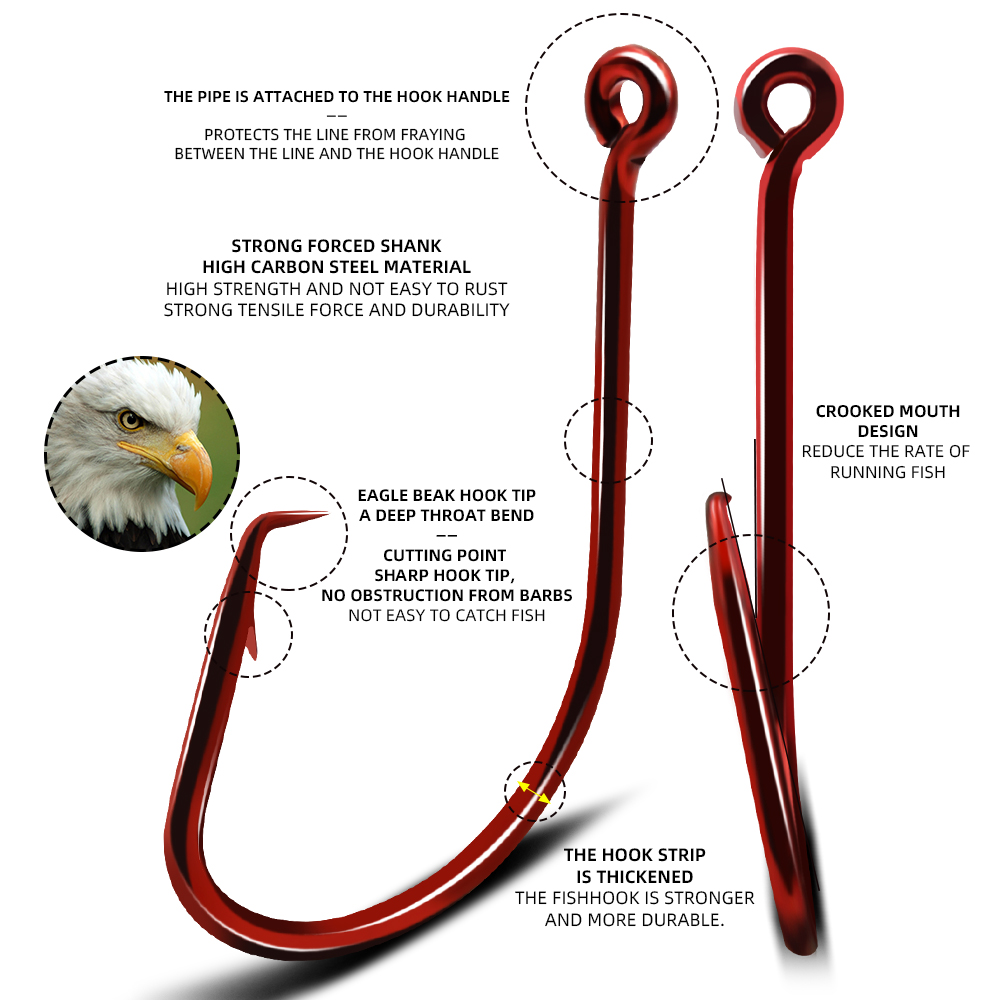 Red Circle Hooks - 图片 4