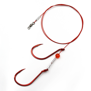 Red Octopus Double Hook Rigs