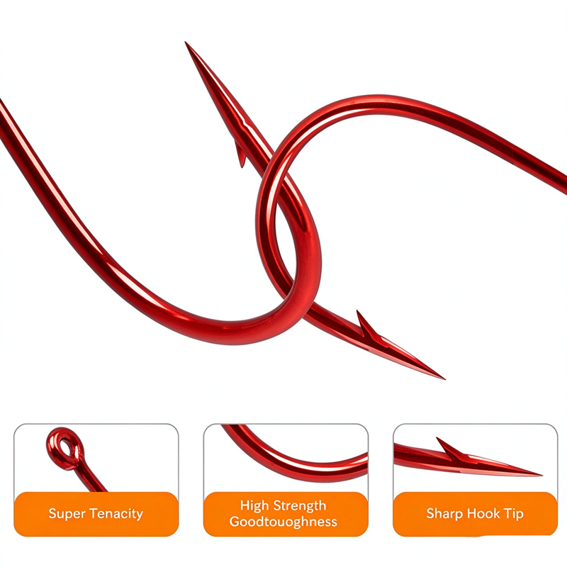 Red Aberdeen Hooks - 图片 6